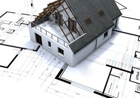 Schemat domu i projekt budynku