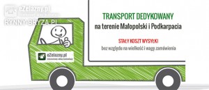 Rynny bryza przewożone transportem dedykowanym w ezelazny.pl